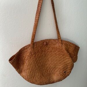 Helen Kaminski Brown Woven Tote